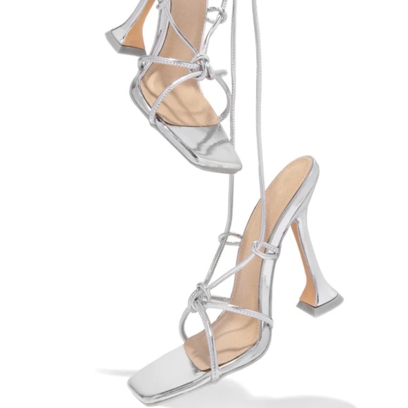 VIP BABES- SILVER (NEVER WORN) - Picture 1 of 3